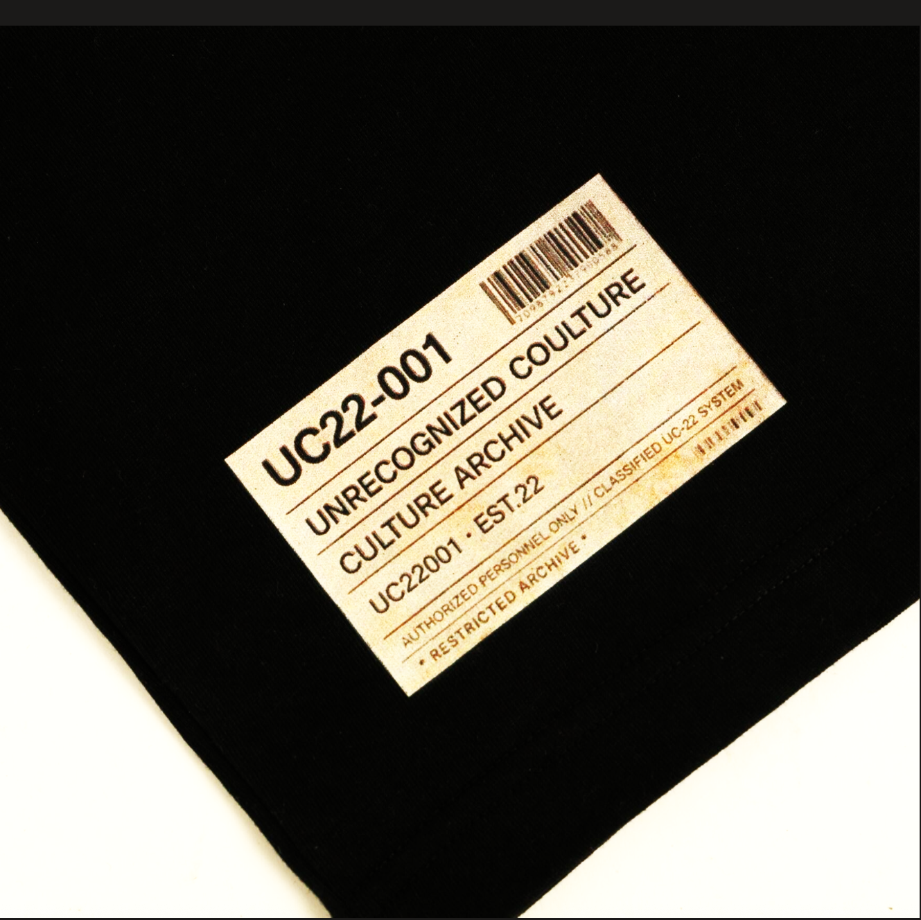 COULTURE - EST 22 BLACK Coulture Bite T