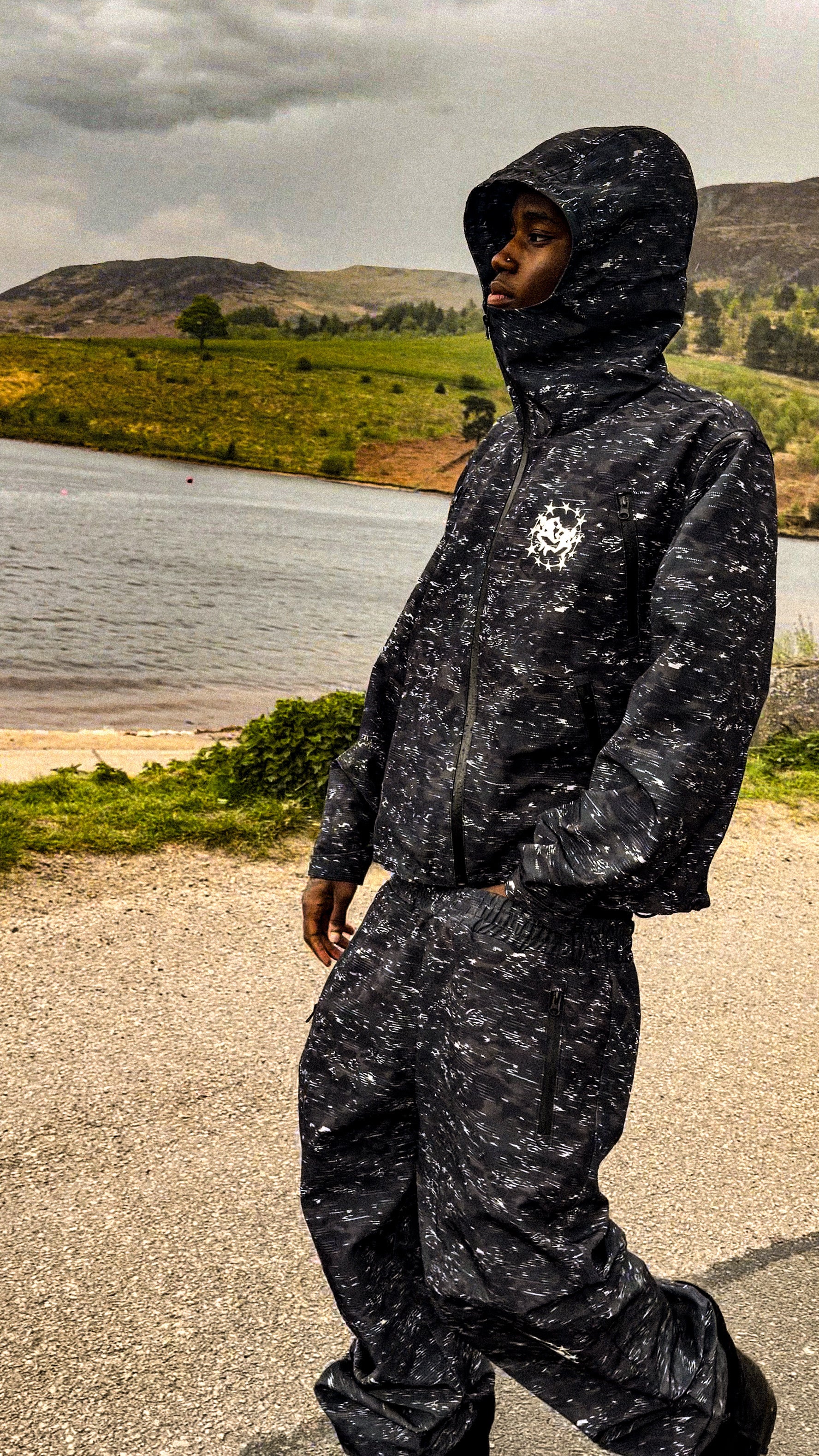 UNRECOGNIZED - CAMO NYLON TRACKIE  full set ( pre order)