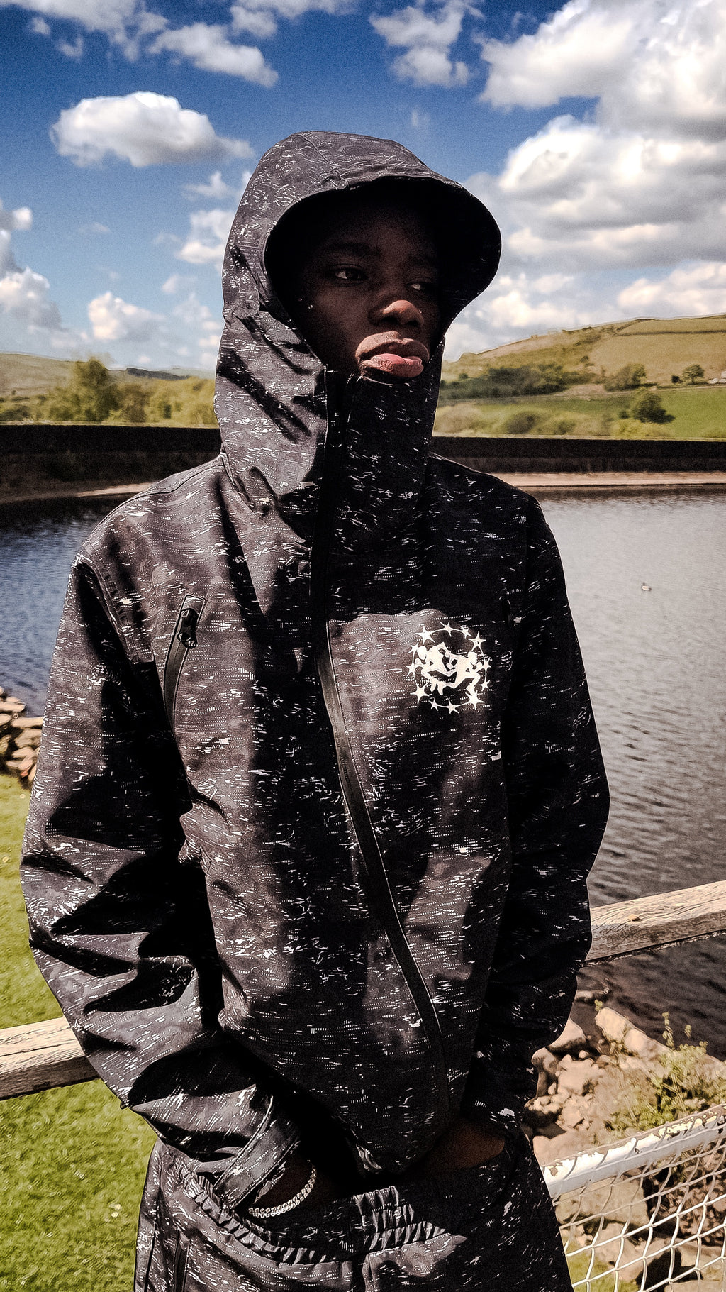 UNRECOGNIZED - CAMO WIND BRAKER TOP ( pre order)