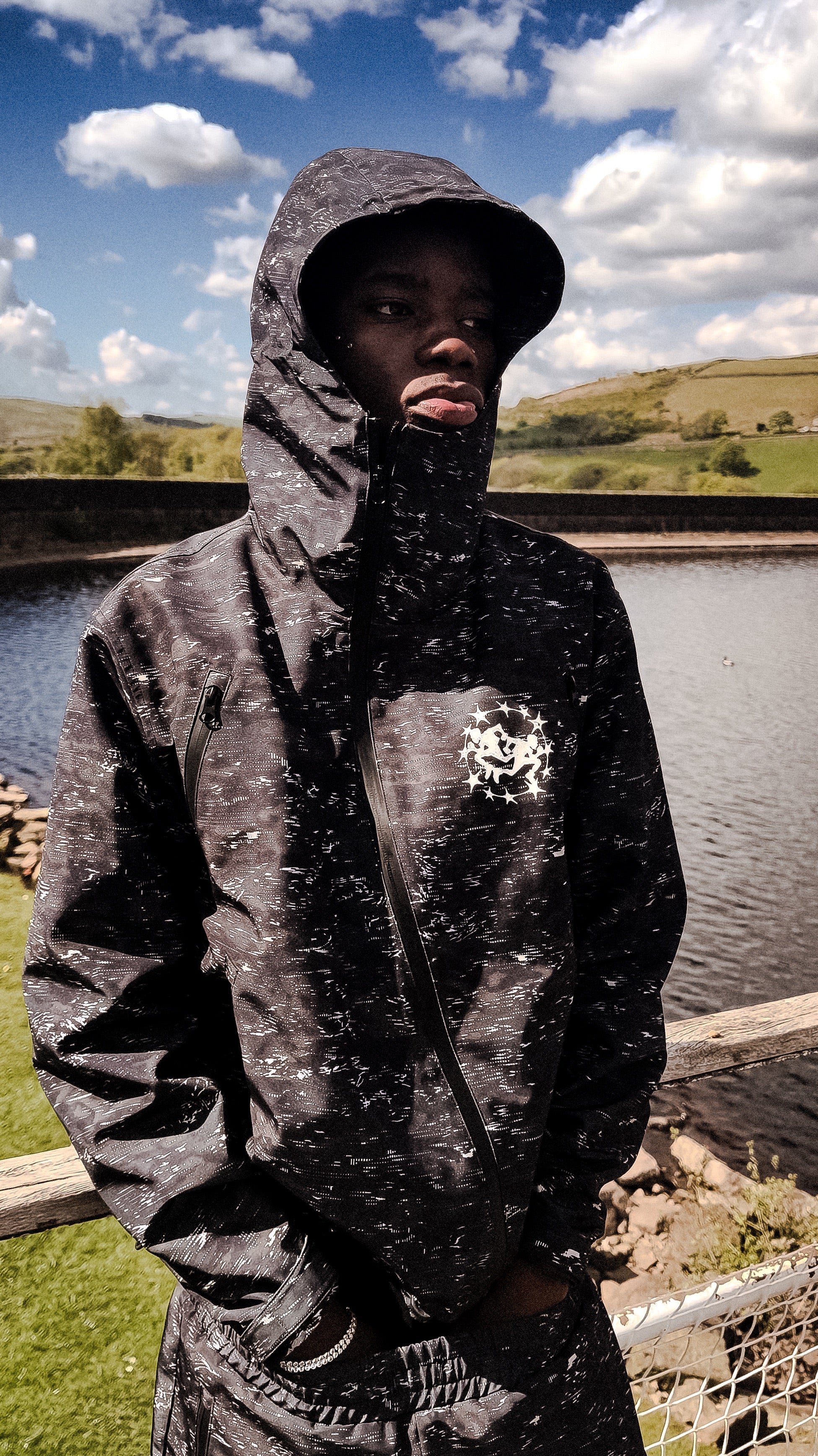 UNRECOGNIZED - CAMO WIND BRAKER TOP ( pre order)